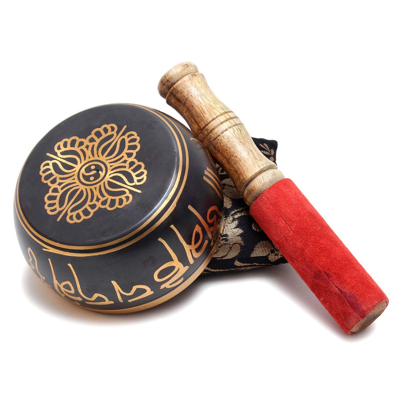 [AUSTRALIA] - Zap Impex Beautiful Christmas Gift New Handmade Brass Buddha Singing Bowl Tibetan Meditation Yoga Sound Bowls 4 Inch 