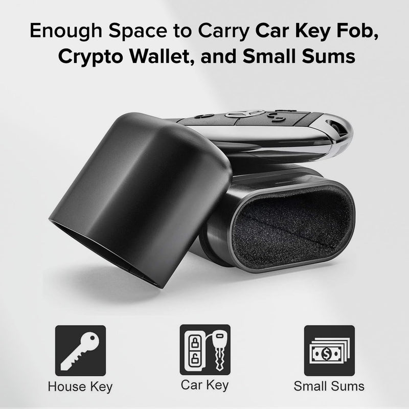 VONETTI Bello Faraday Box for Car Keys RFID Blocking Pouch Anti-Theft Key Fob Protector & Car Case Key - Signal Blocker Box Key Holder - Car Accessories Interior Faraday Pouch for Key Fob Security Box