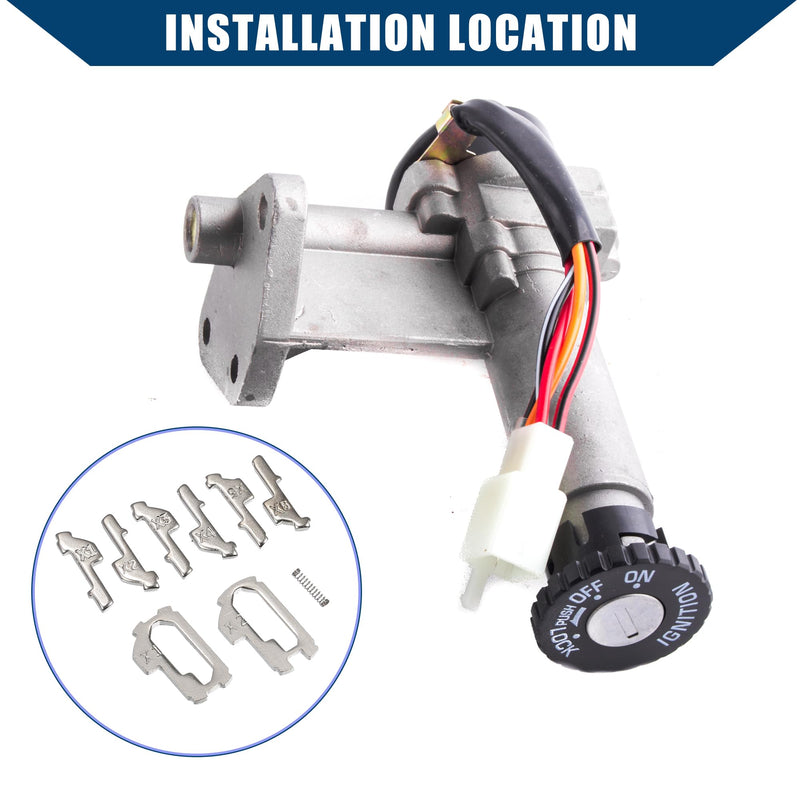 [AUSTRALIA] - 350pcs Car Lock Reed Lock Plate Auto Key for Honda HON66 Lock/Outer/Durable Metal / 1 Set Silver Tone 