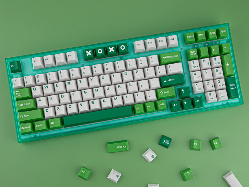 Custom Keycaps Cherry Profile 172 Keys Kit - ABS Double-Shot Keycap for ANSI & ISO Layout Mechanical Keyboards - Compatible with 60%, 65%, 75%, 80%, 100% Keyboards (Typewriter)