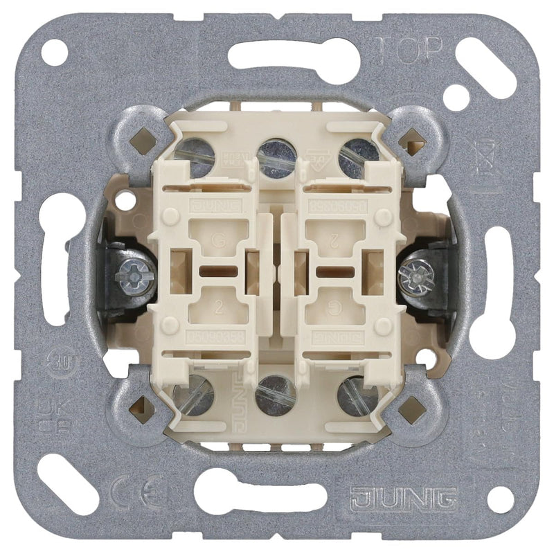Jung AS500 alpine white, switches and sockets
