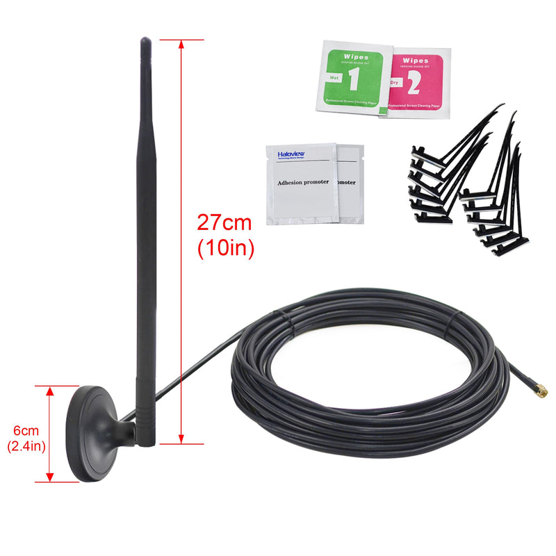 [AUSTRALIA] - Haloview 2.4G Wireless 42ft Extension Antenna for Haloview Camera 