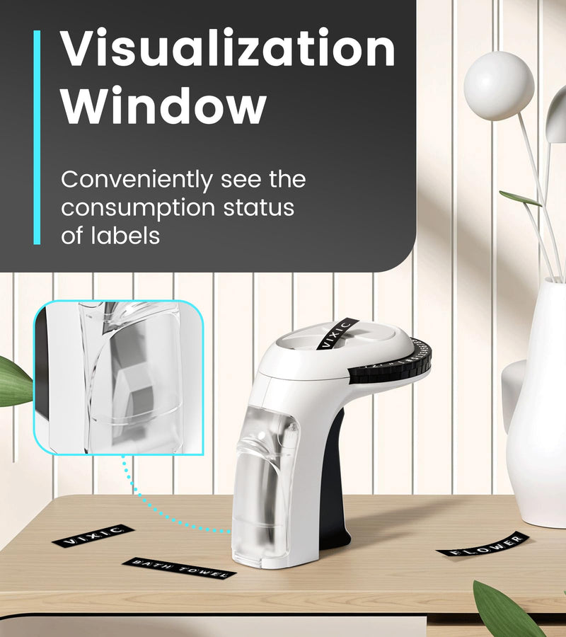 [AUSTRALIA] - Embossing Label Maker Machine with Tapes, Vintage Manual Label Maker Embossed, Retro Punch Emboss Labeler with 1 Rolls 3D Embosser Tapes Waterproof for Home Kitchen DIY Crafting Kids, Black 1 Embosser with 1pk tapes 