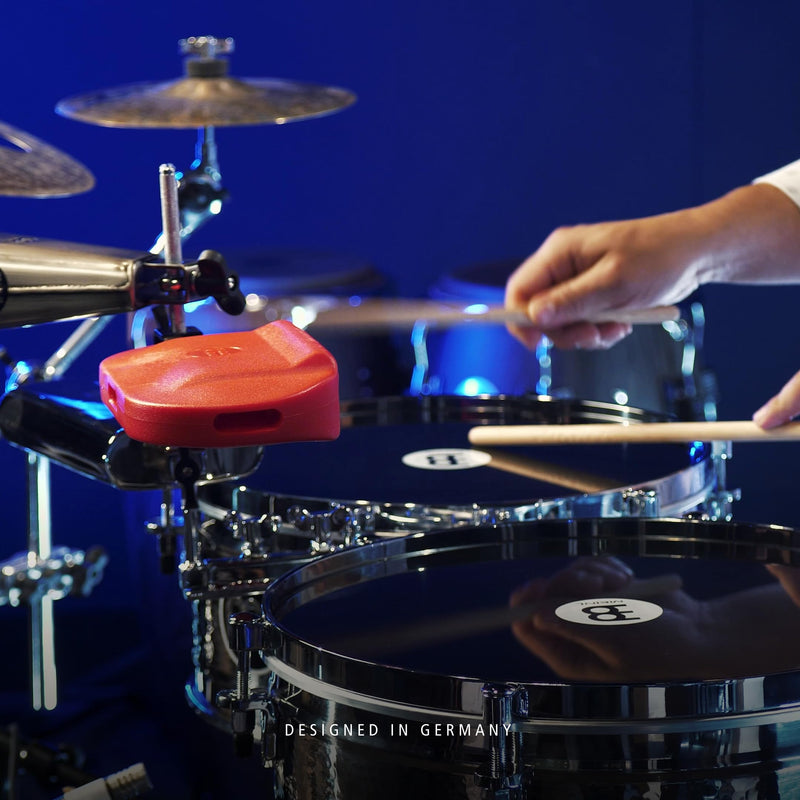 Meinl Percussion Block with Adjustable Mount, Low Pitch – NOT MADE IN CHINA – For Perc Rigs, Drum Set or Marching Band, TWO-YEAR WARRANTY (MPE4R)