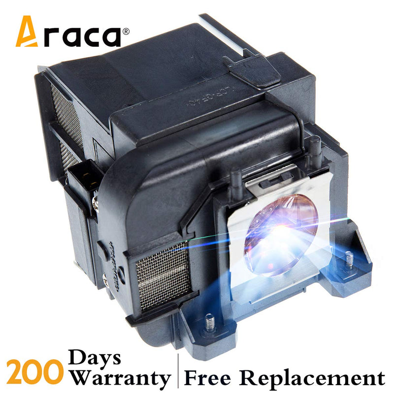 Araca ELPLP75 Projector Lamp with Housing for Epson PowerLite 1940W 1945W 1950 1960 1965 1955 EB-1945W EB-1960 Replacement Projector Lamp