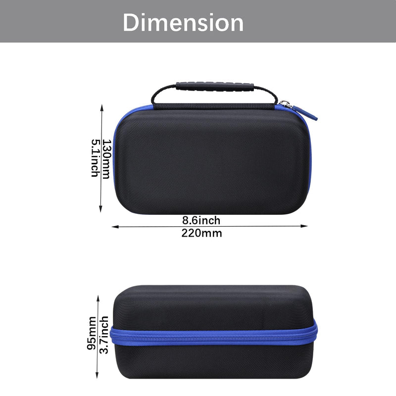 Hard EVA Carry Case Compatible with NETUM Bluetooth Barcode Scanner NT-1228BC, Portable Storage Box (Case Only)