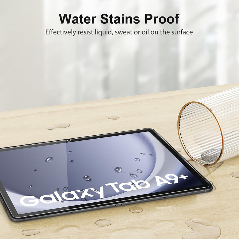 SPARIN 2 Pack Screen Protector for Samsung Galaxy Tab A9 Plus 11 Inch 2023, Case Friendly Tempered Glass HD Clear film for Samsung Tablet A9+ 5G (SM-X210/X216/X218) Galaxy Tab A9 Plus 11''