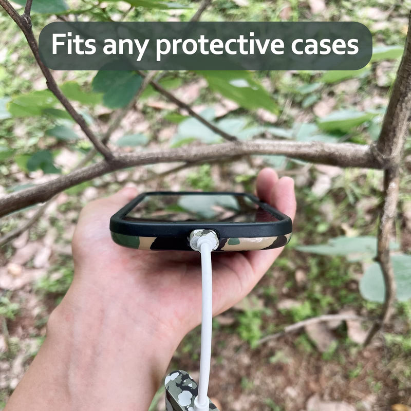 Trail Camera Viewer, Plug & Play for Hunters to View Images and Videos from Game Camera for iPhone 6S, SE, 7, 8, X, 11, 12, 13, 14 Series For iPhone 6S - 14 series