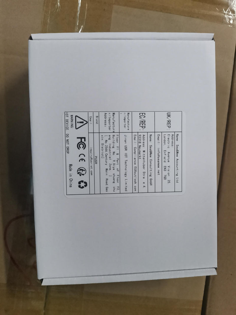RS232 RS485 Modbus RTU to Modbus TCP Gateway Serial to Ethernet Converter USR-TCP232-410s