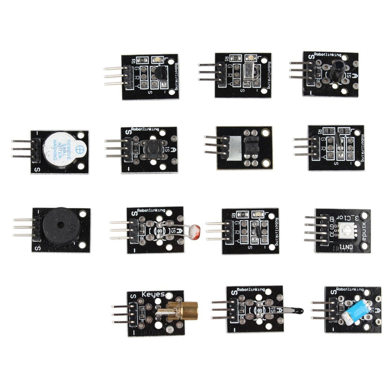 Dollatek Arduino Raspberry Pi Starter Kit 37 in 1 Sensor Module Arduino UNO R3 Mega2560 Nano K5