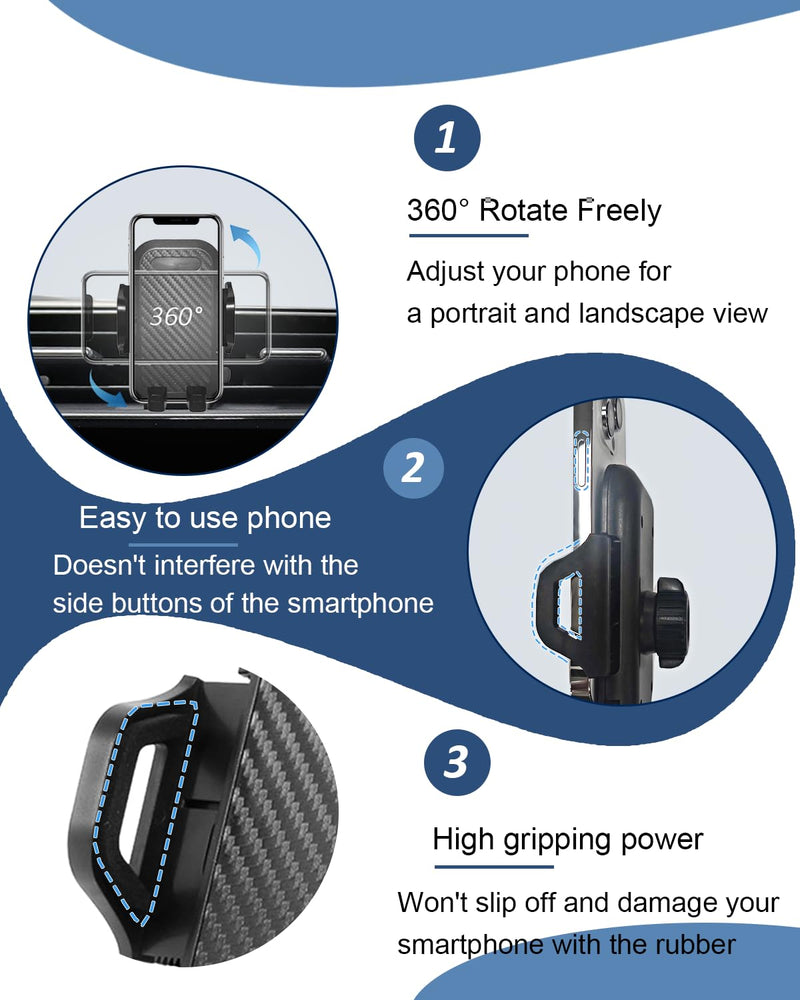 oricarmes Jeep Renegade Phone Holder for Jeep Renegade Accessories 2023 2024 Custom Fit for Renegade Phone Mount 2015-present Compatible for All Cell Phones