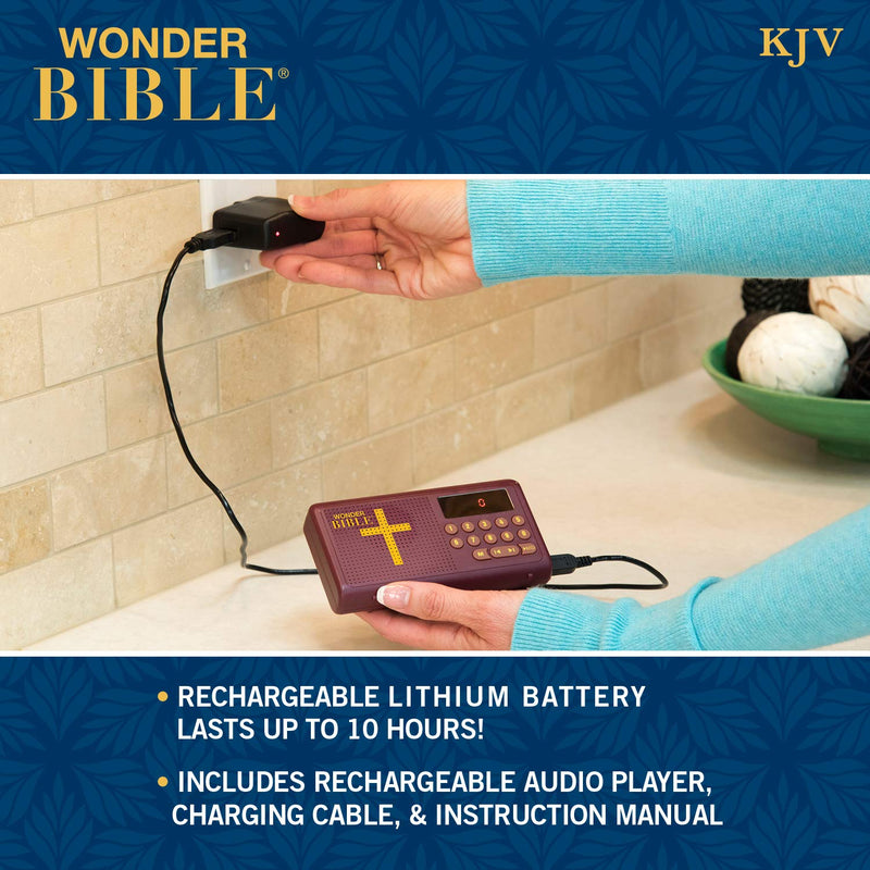 KJV- The Audio Bible Player That Speaks, King James Version, New & Old Testament as Seen On TV