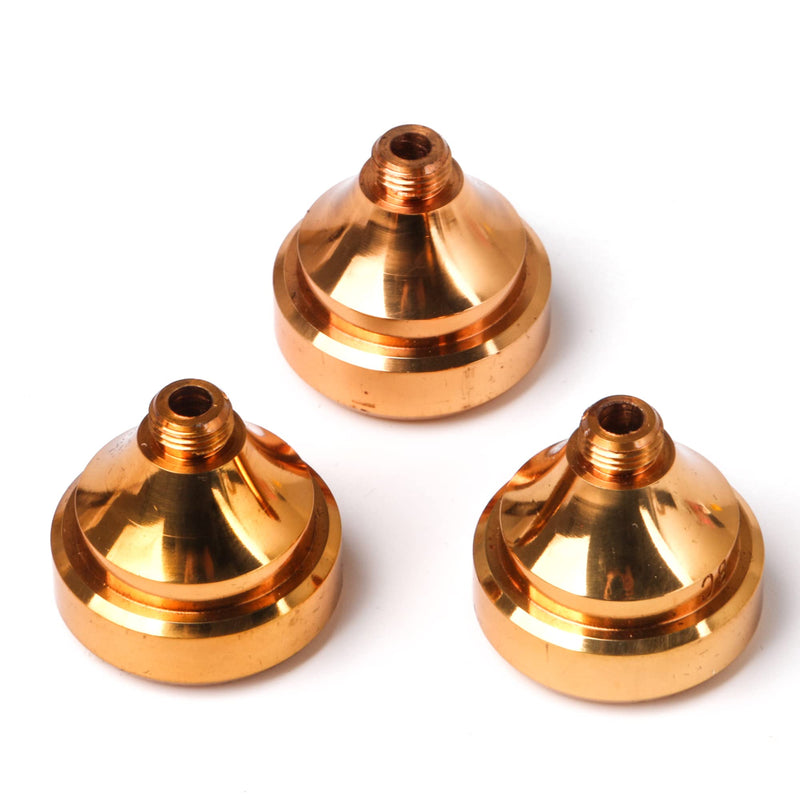 Yibuy Trumpet Mouthpiece Brass Gold Plated 8.8cm Long 2.2cm Wide Suitable for Trumpet Set of 4