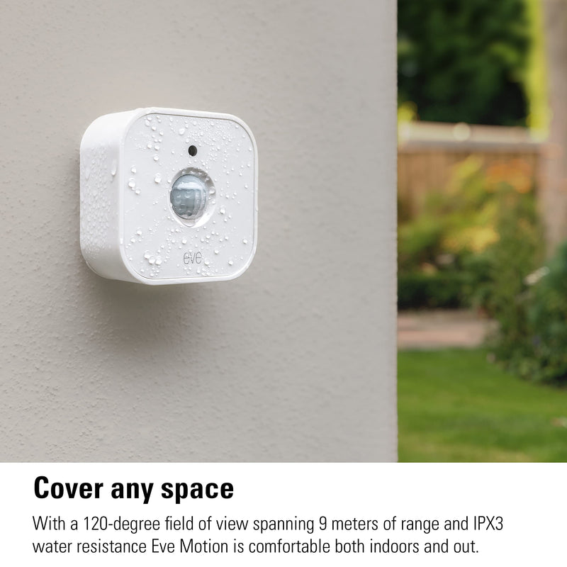 [AUSTRALIA] - Eve Motion (Matter) - Smart motion sensor with light sensor, IPX3 water resistance, automatic activation of lights and devices, Thread 