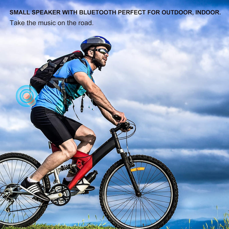 comiso Bluetooth Speaker, Portable Bluetooth Speakers with Wireless Stereo Pairing, Built in Mic, 360° HD Sound,IP65 Waterproof Speaker,Support TF Card, for Home/Party/Outdoor/Beach,Gift For Men/Women Pink