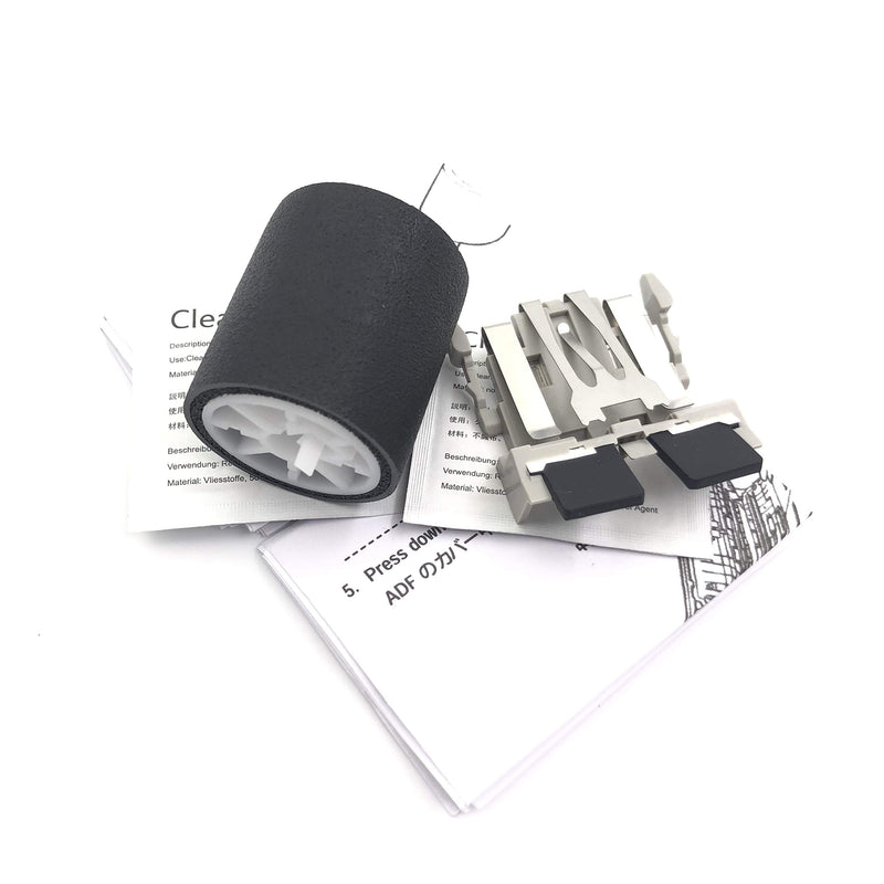 OKLILI 1SET PA03360-0001 PA03360-0002 Pick Pickup Roller + Separation Pad Assembly Compatible with Fujitsu S510M S510 S500M S500 fi-5110EOXM fi-5110EOX2 fi-5110EOX fi-5110C