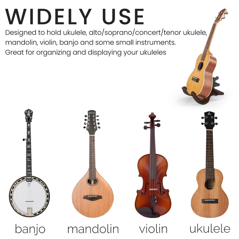 [AUSTRALIA] - Ukulele Stand Wood Violin Stands (Antler type) 
