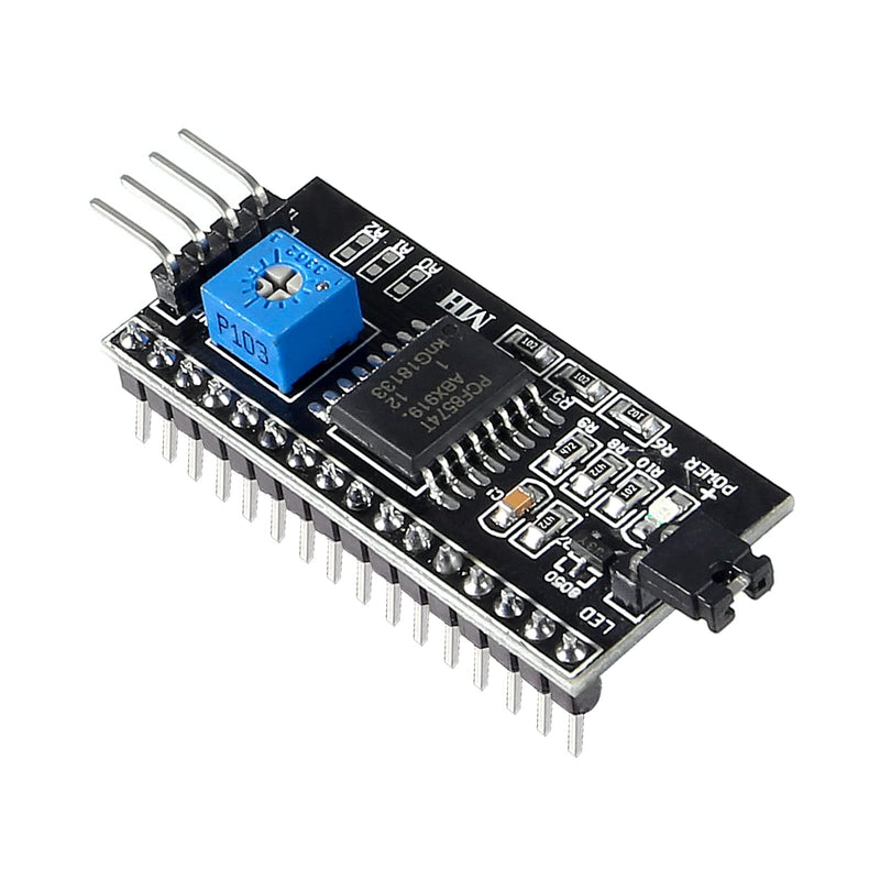 Coliao 10pcs 5V 2004 1602 LCD Display IIC I2C Adapter IIC I2C Serial Interface Adapter Converter Module 10