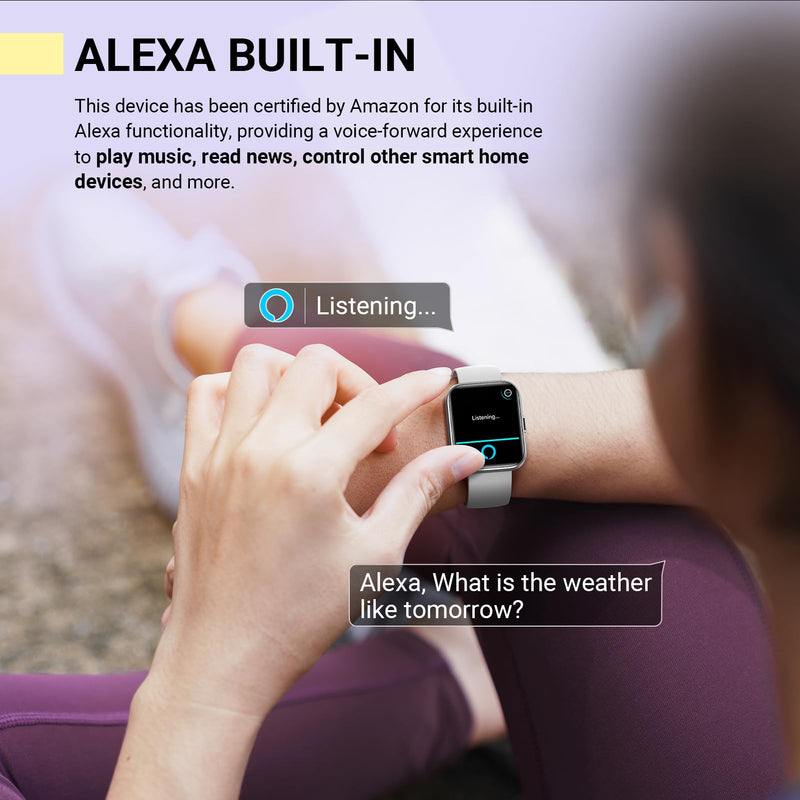 Smart Watch for Women Answer/Make Calls, 1.8'' Fitness Tracker Watch Alexa Built-in, Sleep Heart Rate Monitor, 2024 Ladies Smartwatches 120 Sport Modes 110 Dials, for Android iOS Phone, 2 Packs