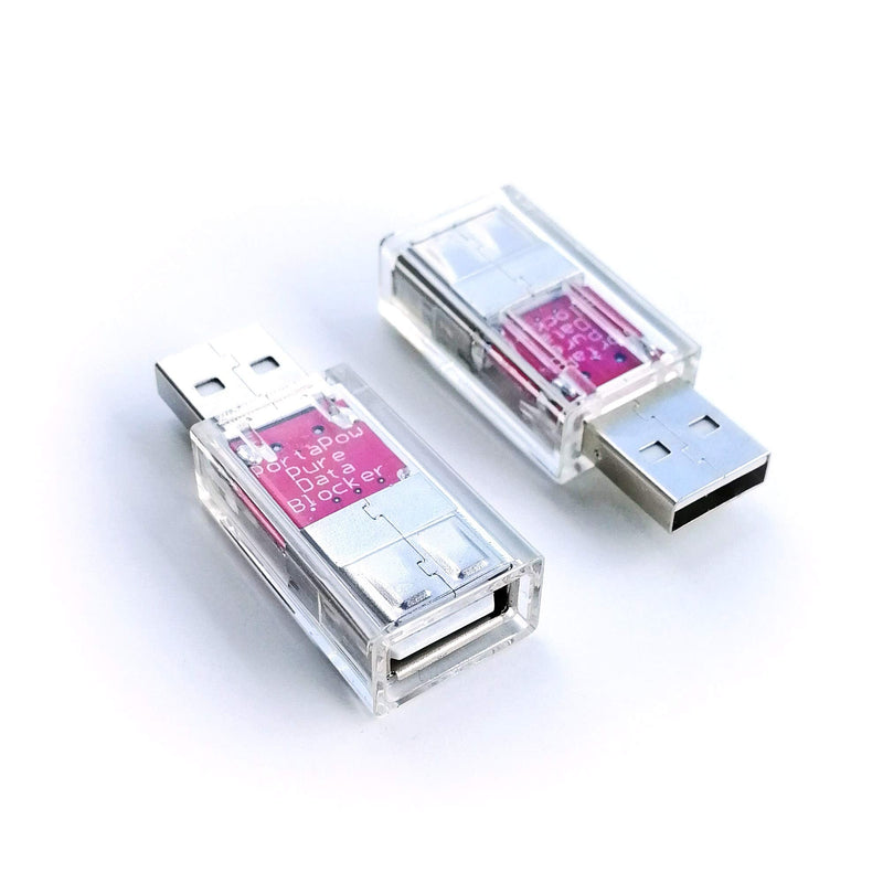Transparent USB Data Blocker - Protect Against Juice Jacking