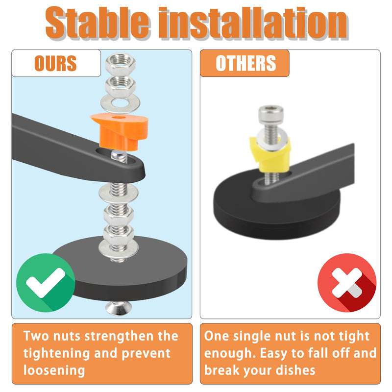 Starlink Magnetic Roof Mount, Aspotify Starlink Magnet Mount, Starlink Mounting Kit for Starlink Antenna Mount, Starlink Roof Mount, Starlink Pole Mount, Compatible with Starlink V2 1-Basic model
