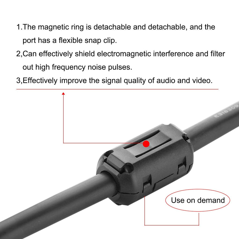 SiYear 6.6FT XLR 3 Pin to Double 6.35mm 1/4" TS Y Splitter Cable, Dual Mono Male (1/4 inch) 6.35mm to XLR Plug Stereo Microphone Cable (2M) 6.6Feet 2M
