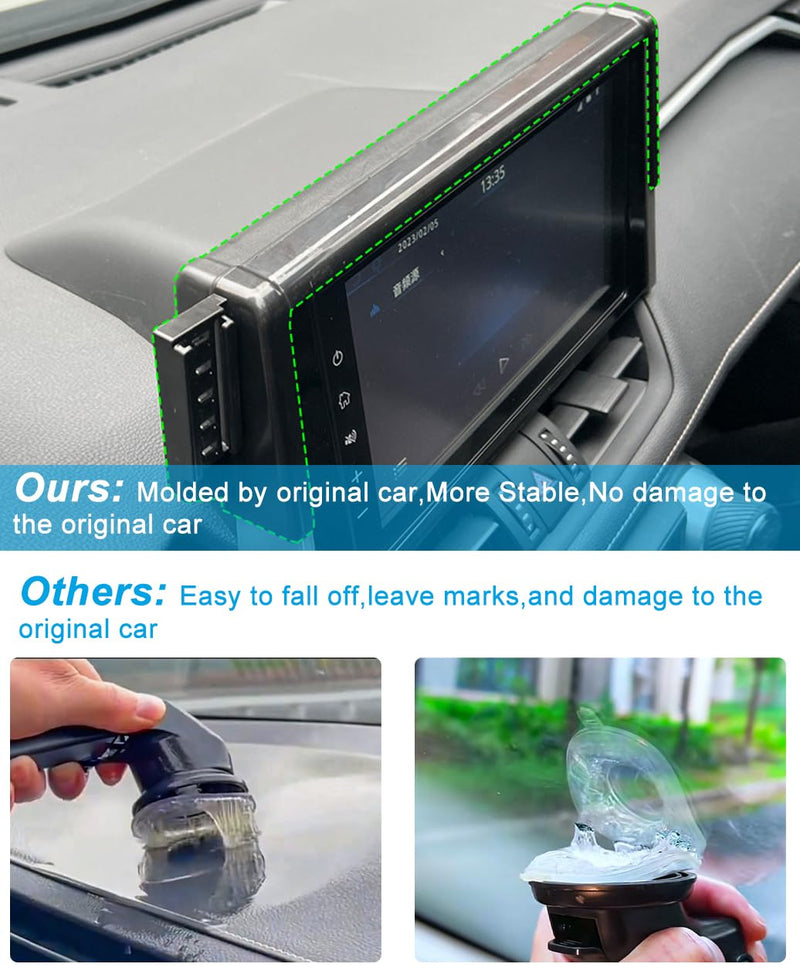 Car Phone Holder for Toyota RAV4 Accessories 2019 2020 2021 2022 2023 2024 2025 Cell Phone Mount for RAV4 LE/SE/XLE/XLE Premium/Adventure(with 7/8-inch Screen only) For Toyota Rav4 2019-2025 (7/8-inch Screen)