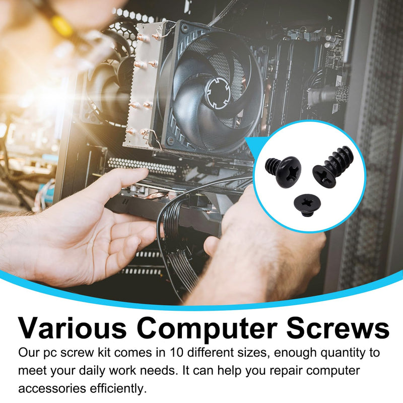 502PCS Computer Screws Assortment Kit + 400PCS Computer Screws Assortment Kit