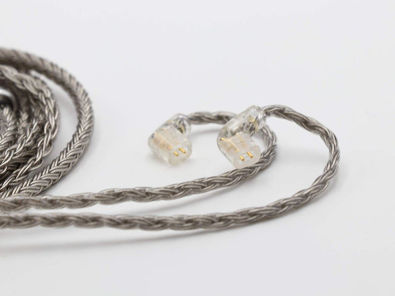 Linsoul KZ ZS10 Pro in Ear Earphones(with Mic, Blue) +Tripowin Zonie 16 Core Cable (Recessed 2pin, 3.5mm, Grey)