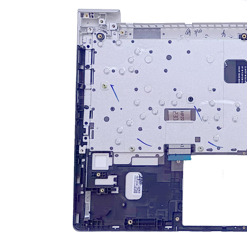 New Replacement for HP Probook 440 445 G9 G8 Laptop Upper Case Palmrest Keyboard Assembly Part N01286-001 N01287-001 M23770-001 M23769-001 Silver (Probook 440 445 G9 G8 Backlit Keyboard) Probook 440 445 G9 G8 Backlit Keyboard