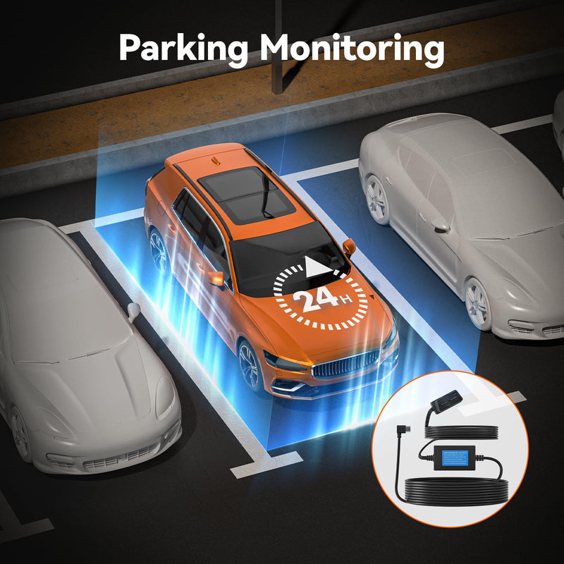[AUSTRALIA] - WOLFBOX USB C 4A OBD Hardwire Kit 11.48ft for All WOLFBOX Dash Cams, Converting 12V-24V to 5V, with Battery Drain Protection 