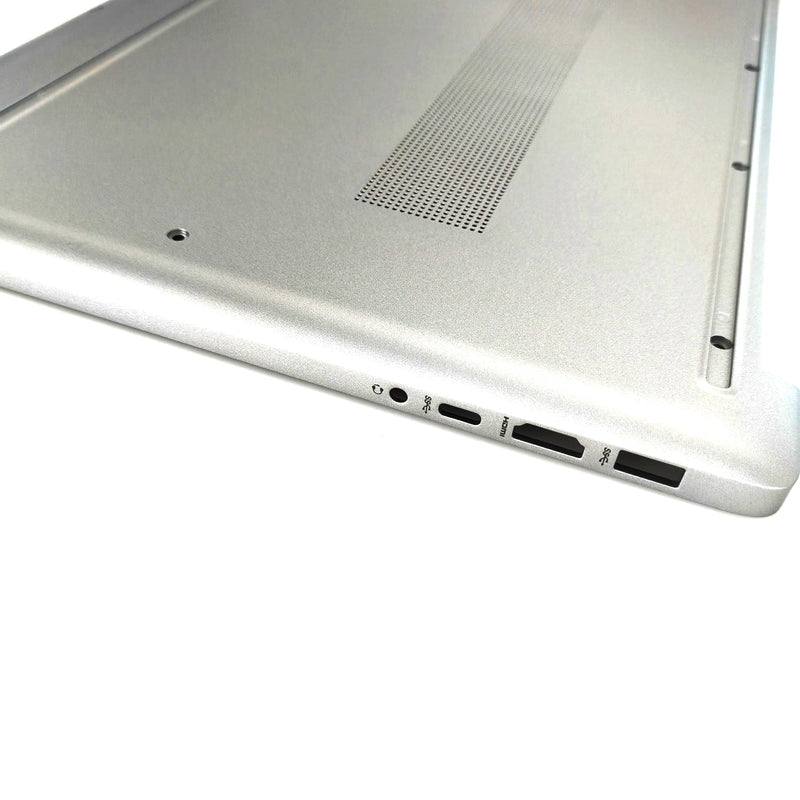 Bottom Case for HP 17-CN 17-CP 17T-CN 17Z-CP 17s-cu | Base Enclosure Lower Cover,Laptop Bottom Housing,Natural Silver,P/N M50396-001/6070B1895003