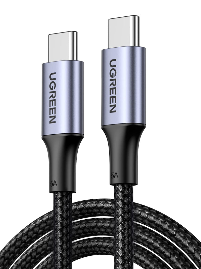 UGREEN Bundle 63W USB C Car Charger Adapter + 100W USB C to USB C Cable
