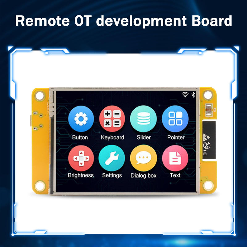 APKLVSR ESP Display, ESP Development Board WiFi Bluetooth 2.8 Inch 240 x 320 ESP Display TFT Module Touchscreen Compatible with Arduino/LVGL