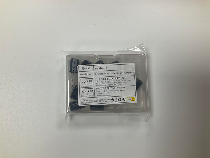 470uF 25V 8x12mm Electrolytic Capacitor 470 UF MFD 25 Volt 0.32x0.47in Aluminum Capacitors (Pack of 15) 470uF 25V 8x12MM