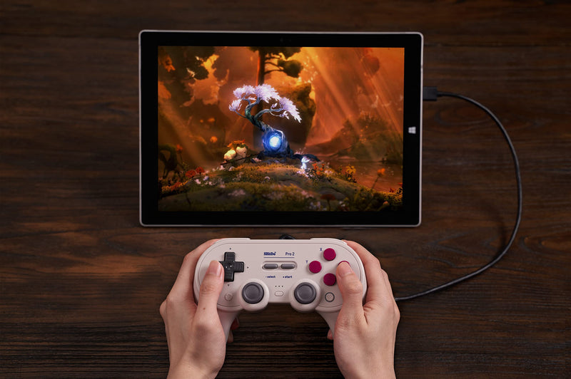 8BitDo Pro 2 Wired Controller for Switch, Windows, Android and Raspberry Pi (G Glassic Edition) G Classic Edition