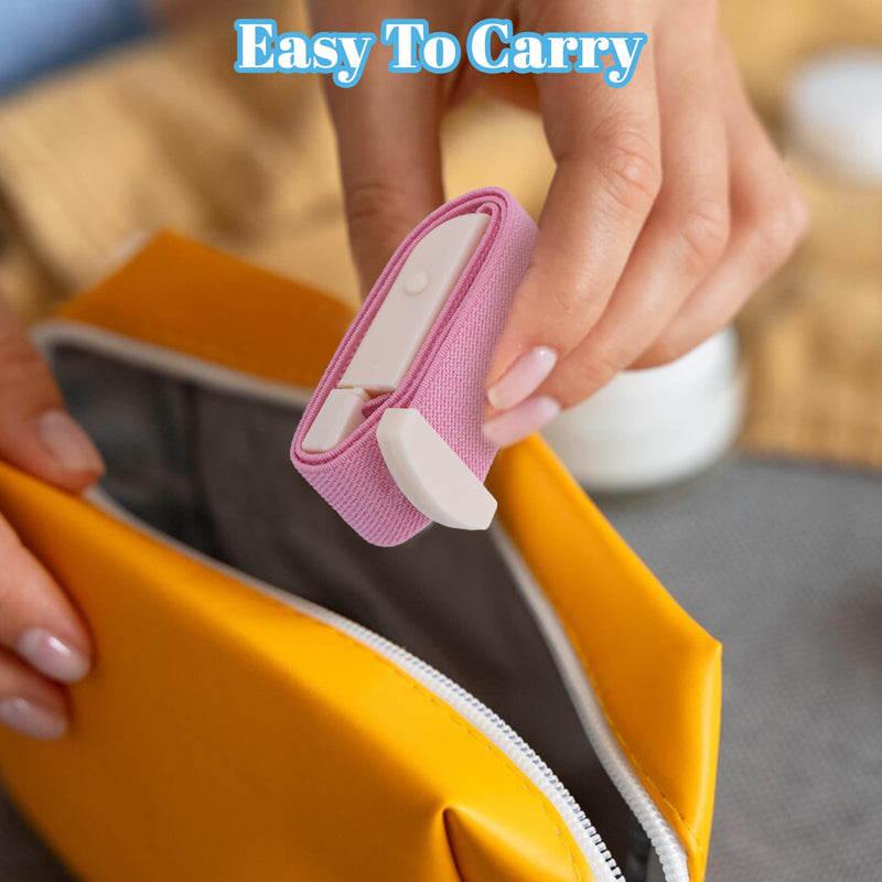 [AUSTRALIA] - Pack of 8 Storage Tubes, Blood Collection Set, Tourniquet Holster, Vein Storage, Storage Hose, Blood Collection, Personalised Tourniquet Buckle, Astauschlauch Blood Draw, Easy to Use (8 Colours) 