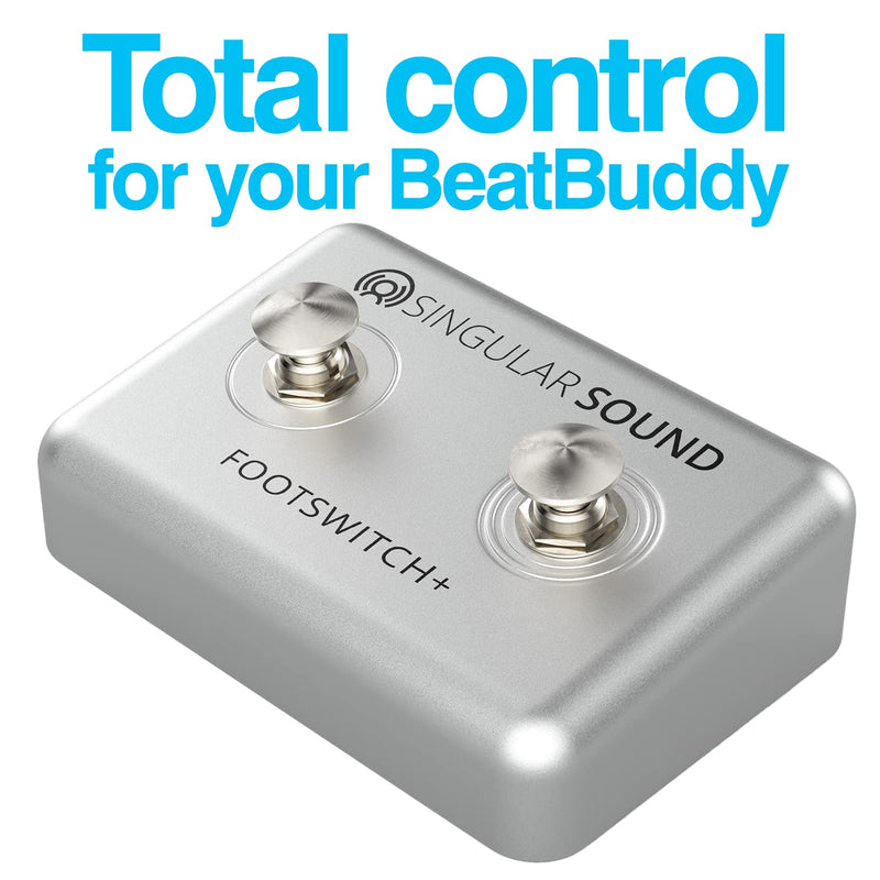 [AUSTRALIA] - Dual Momentary Footswitch Plus for use with BeatBuddy, Effects Pedals, and Electronic Instruments 