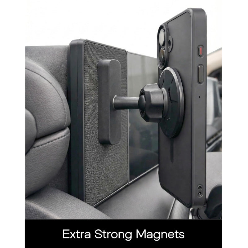Magnetic Phone Mount for Hyundai with Strong Dash Grip, MagSafe-Compatible | Compatible with Sonata, Kona, Santa Fe, Santa Cruz (2024–26), Tucson (2025–26), Ioniq 5/9; not for Limited/Calligraphy trims