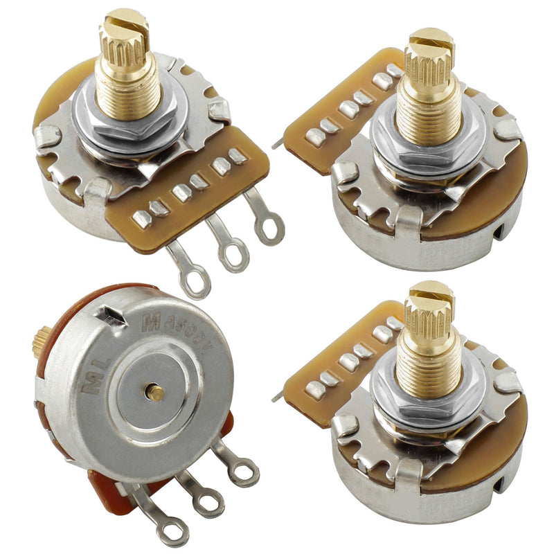 Musiclily Pro LP STD Modern 60s PLUS Treble Bleed DIY Wring Kit Upgrade for Epiphone LP Style Electric Guitar, Nickel Switch DIY Kits Modern 60s PLUS
