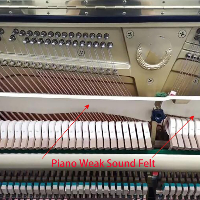 Piano Weak Sound Felt Upright Piano Accessories Piano Muffler Felt For Piano Accessory Piano Mute System Accessories