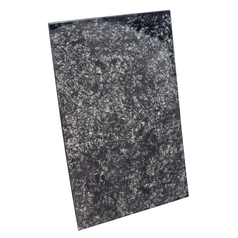 Guitar Pickguard, Blank Black Pick guards Material 3 Ply 11.6x17 Inch,Electric/AcousticGuitar Pickguard Material Sheet