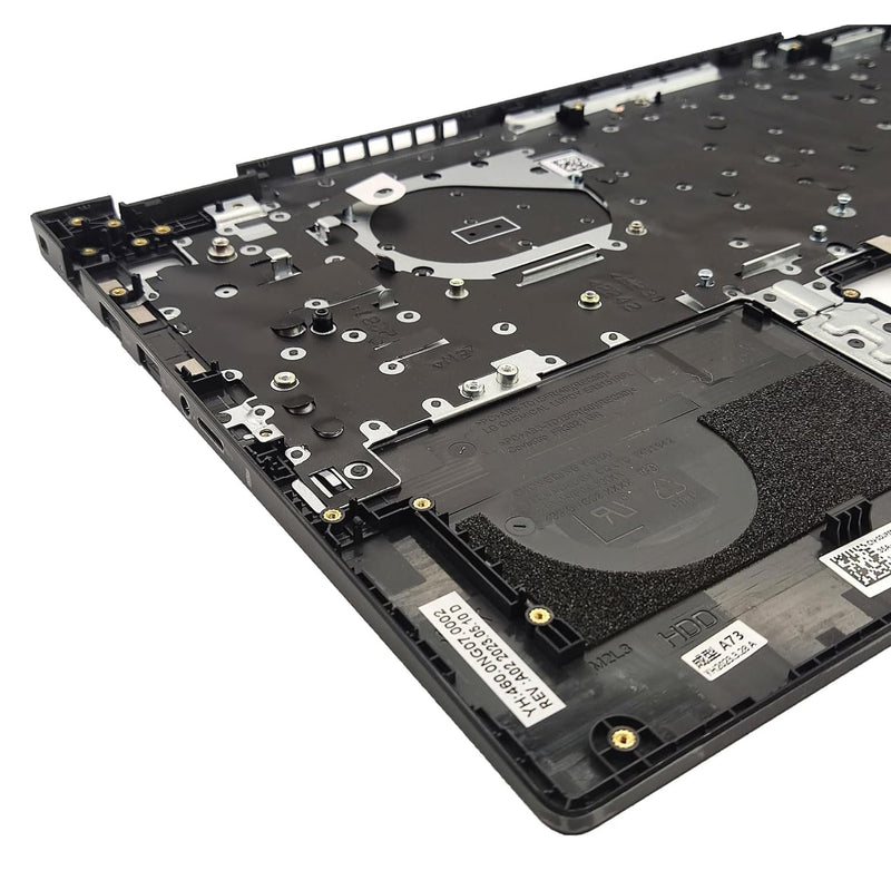 New Replacement for DELL Latitude 3520 E3520 Laptop Upper Case Palmrest Non-Backlit Keyboard Touchpad Assembly 0DJP76 DJP76