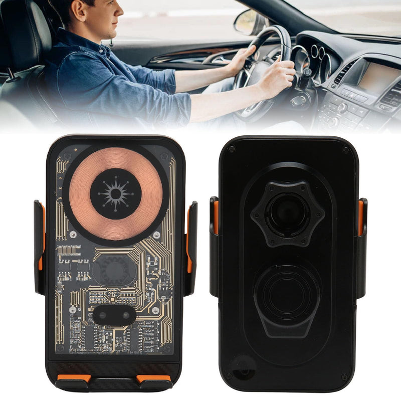 Cuifati Car Charger Stand, Transparent Style, 360 Rotatable Bracket, Touch Phone Holder Mount (C10) C10