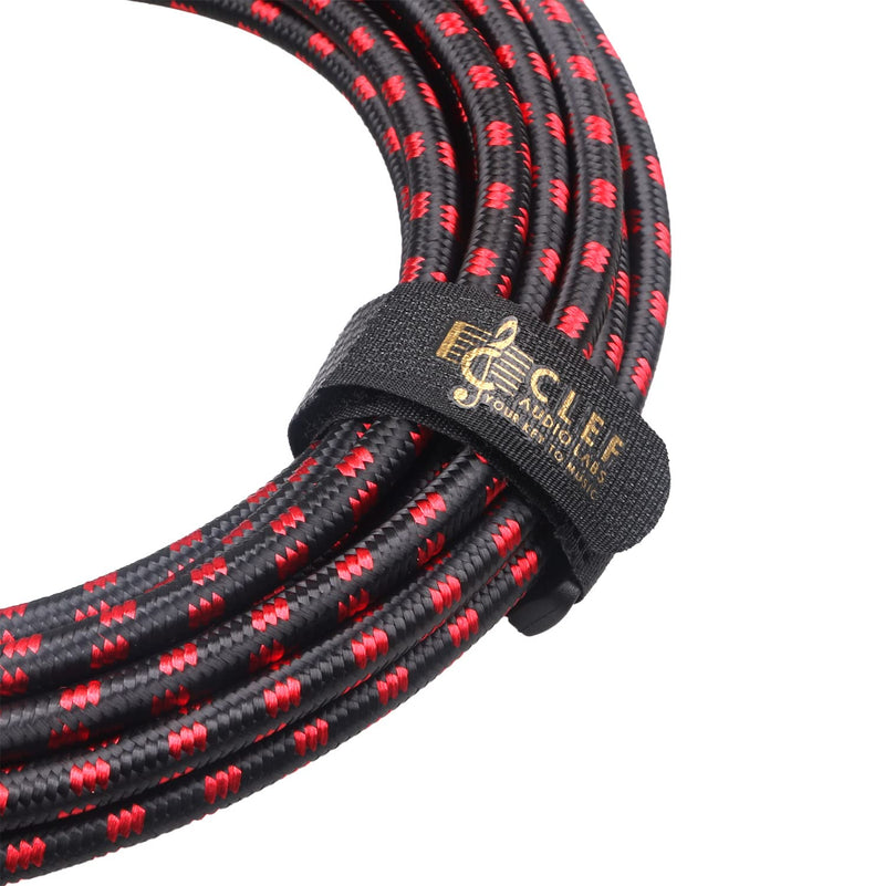 (5-Pack 3-Pin XLR Male to Female Cable, 22AWG, 3FT, Shielded - Black Zinc Alloy Shell with Multi-Color Braided Design - Pro Grade for Studio & Live Performance