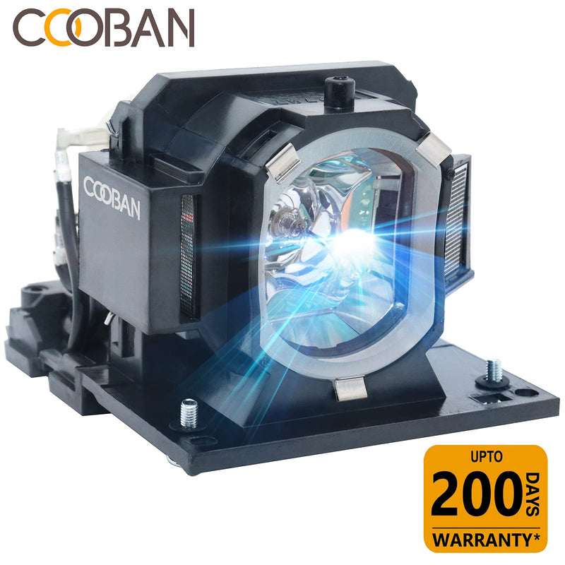 COOBAN DT01511 /DT01431 Replacement Projector Lamp Bulb with Housing for Hitachi CP-AW3005 CP-AX2505 CP-AX3505 CP-BX301WN CP-TW2505 CP-TW3005 CP-AW2505 CP-AX2503 CP-X2530WN Projector Lamp