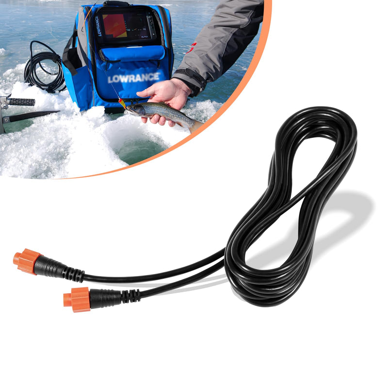 3004.7036 Replacement for Lowrance Ethernet Cable, 15ft (4.5m), Ethext-15Yl | 5-Pin Network Cable, Fit for Most Lowrance Devices, High-Speed, Plug and Play 15 Feet