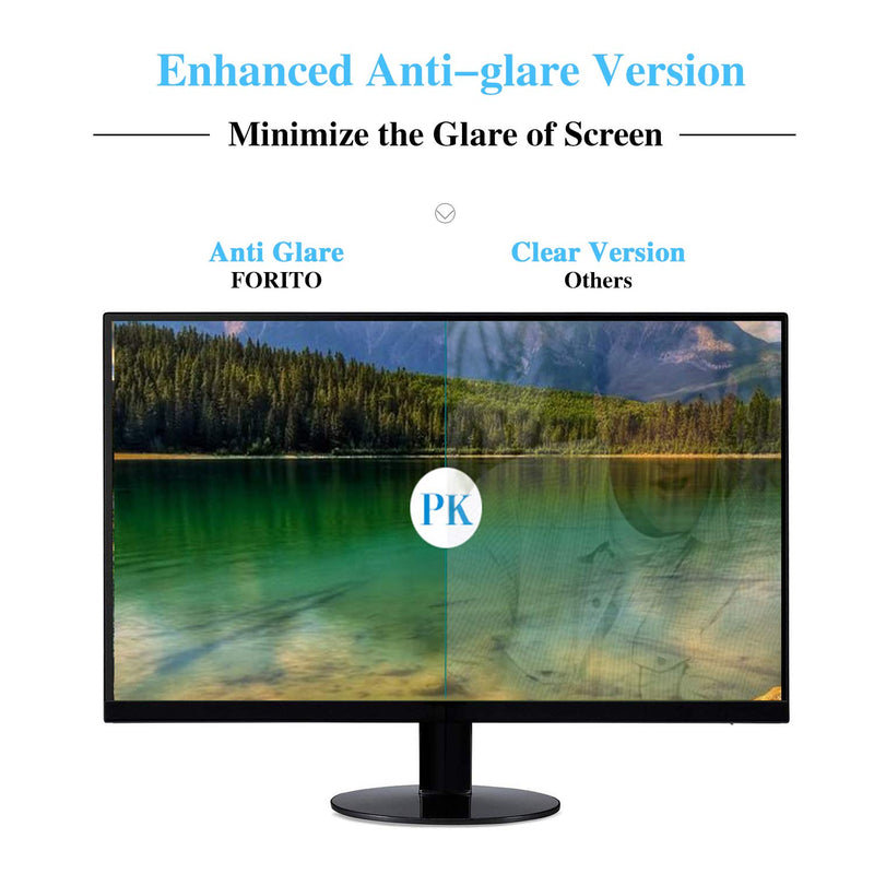 F FORITO 2-Pack 21.5 Inch Monitor Anti Glare Screen Protector for 21.5 Inch Desktop and All-in-One Computer with 16:9 Aspect Ratio Screen For 19-27" Desktop Monitor