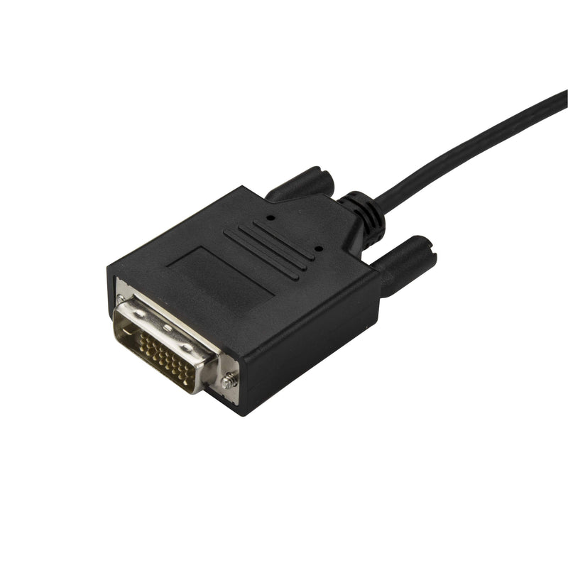 StarTech 10ft USB-C to DVI-D Cable, 1920 x 1200, 1080p 60Hz (CDP2DVI3MBNL) | USB-C to DVI-Digital Video Adapter Cable, Single Link, DP Alt Mode HBR2, Thunderbolt 3 Compatible, EDID Pass-Through 9.8 feet