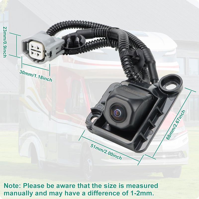 86790-34030 OE Backup Camera Fit for Toyota Tundra (2007-2013) - GreenYi Park Assist Cam Replaces Part # 86790-34011